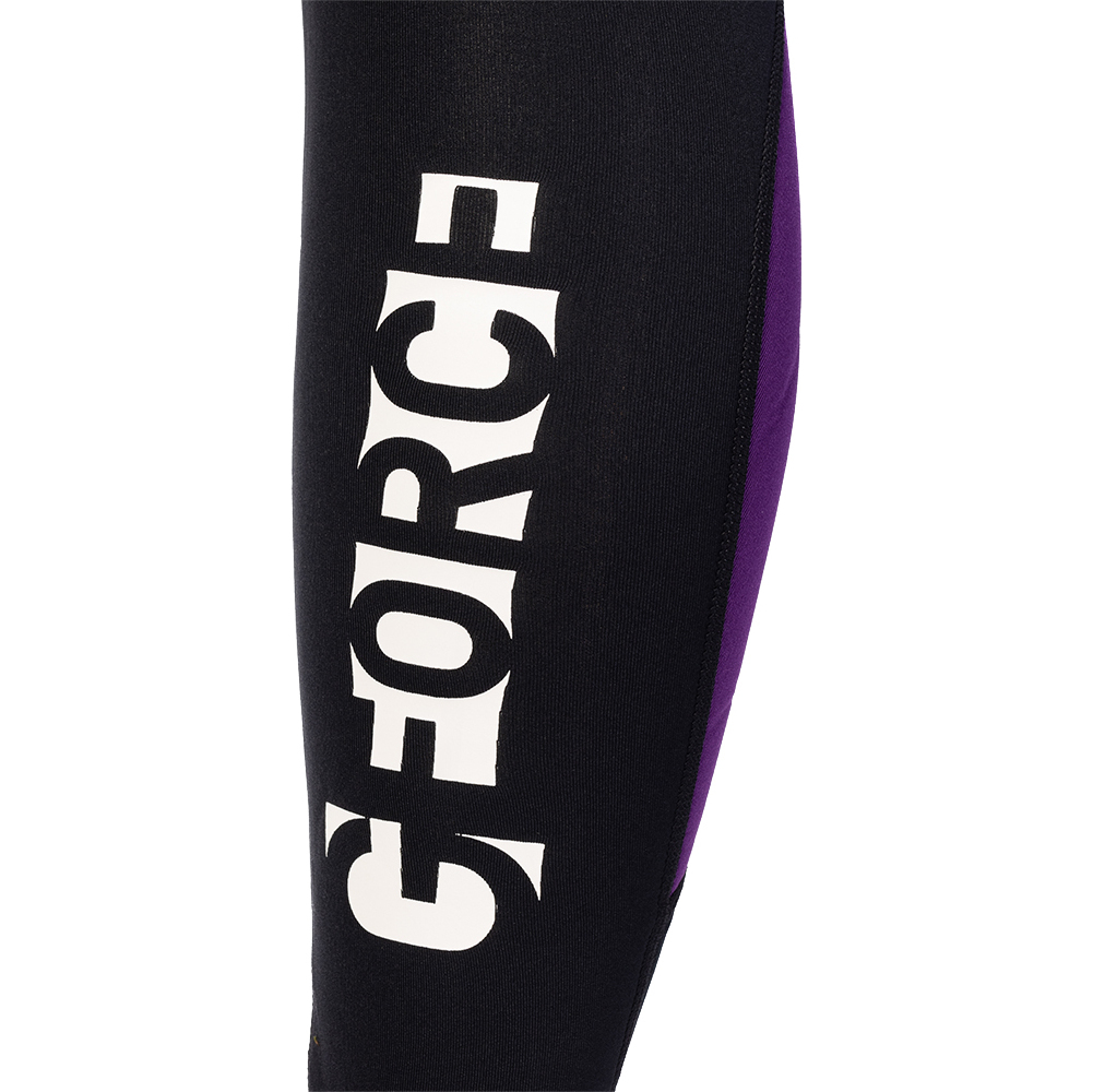 2025 Gul Womens G-Force 3mm Back Zip Wetsuit GF1306-B7 - Black / Mulberry